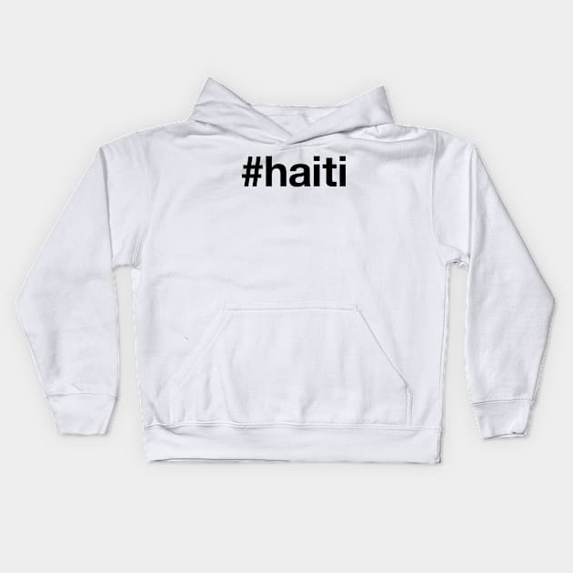 HAITI Kids Hoodie by eyesblau